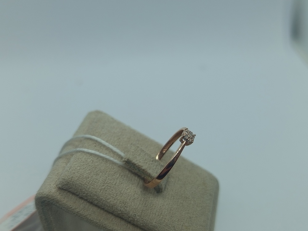 КОЛЬЦО БРИЛЛИАНТ Au 585