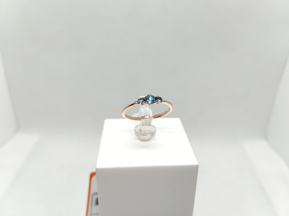 КОЛКМИ585 КОЛЬЦО С КАМНЯМИ (Au 585)