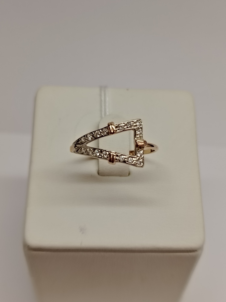 КОЛКМИ585 КОЛЬЦО С КАМНЯМИ (Au 585)