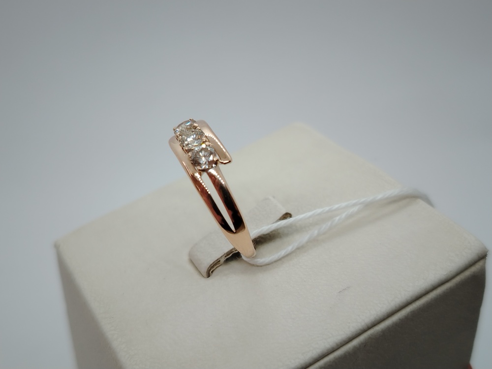 КОЛЬЦО БРИЛЛИАНТ Au 585