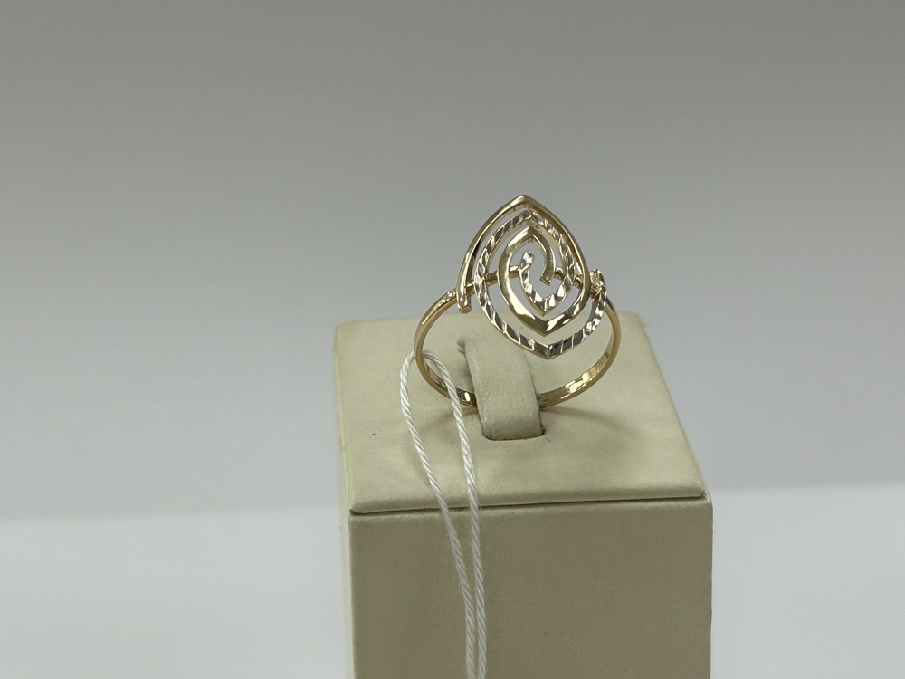 КОЛБКМ585 КОЛЬЦО БЕЗ КАМНЯ (Au 585)