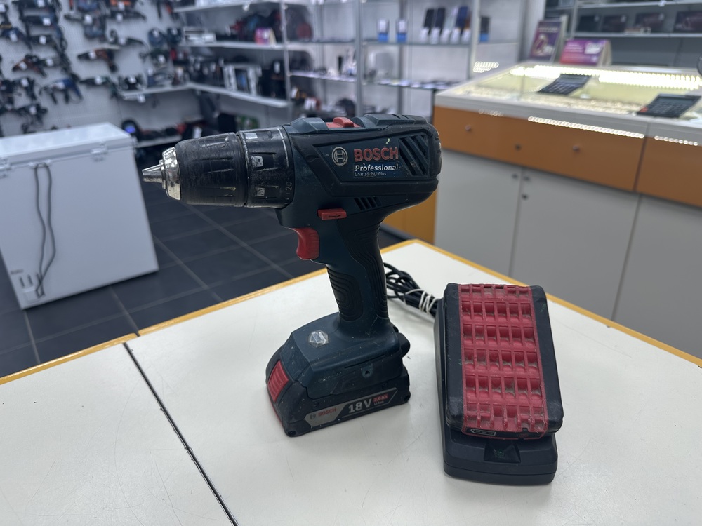 Шуруповерт Bosch GSB 18-2-LI PLUS