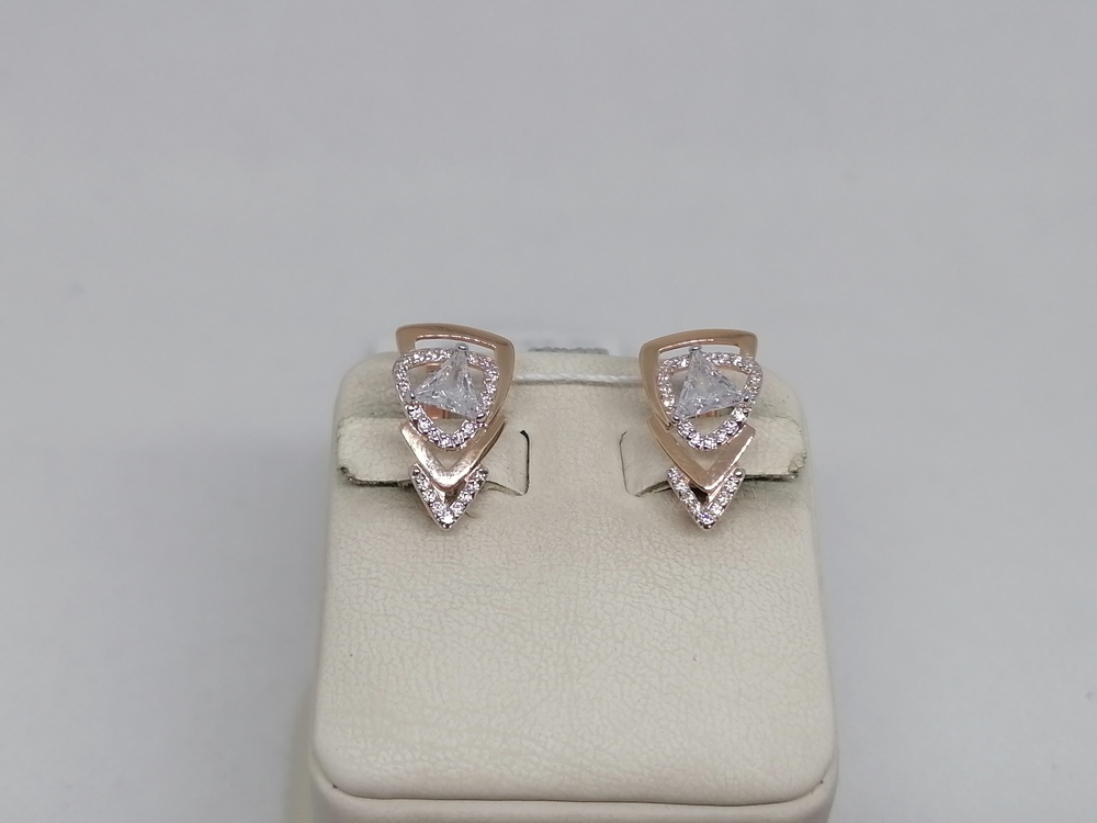 СЕРЬГИ С КАМНЯМИ (Au 585)