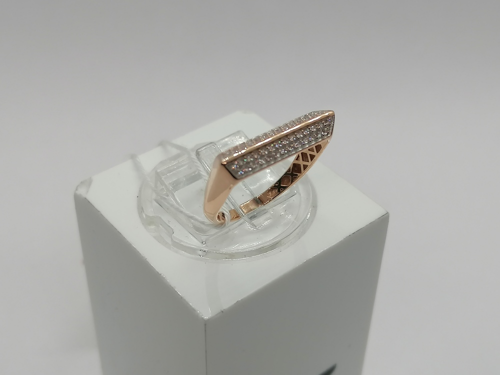 КОЛКМИ585 КОЛЬЦО С КАМНЯМИ (Au 585)