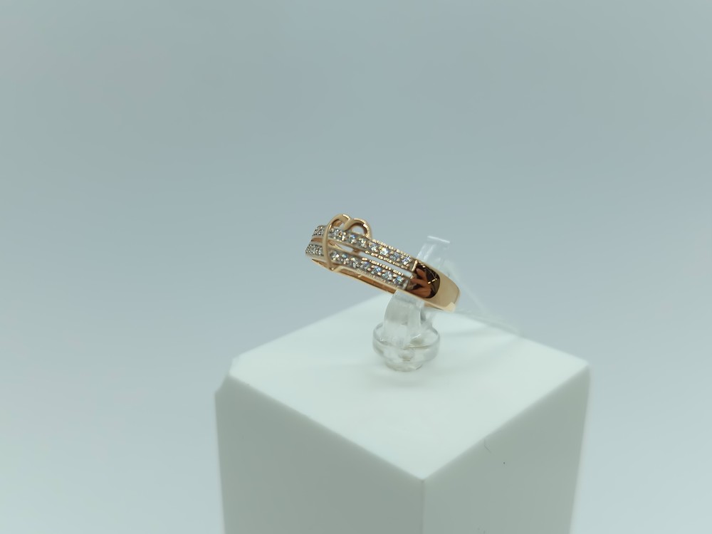 КОЛКМИ585 КОЛЬЦО С КАМНЯМИ (Au 585)