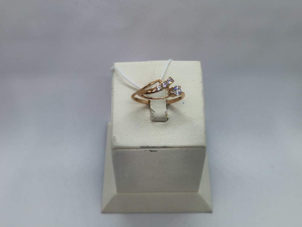 КОЛКМИ585 КОЛЬЦО С КАМНЯМИ (Au 585)
