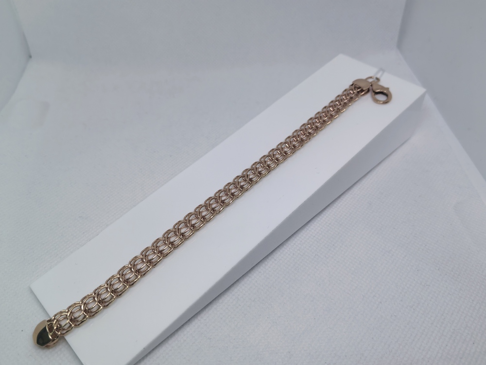 БРАСЛЕТ ПОЛНОВЕСНЫЙ Итальянка Au 585