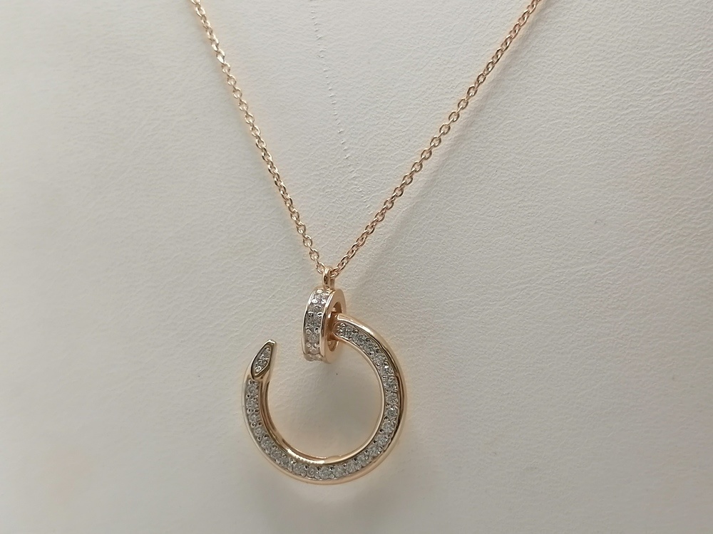КОЛЬЕ С КАМНЯМИ (Au 585) КОЛЬЕ С КАМНЯМИ (Au 585)