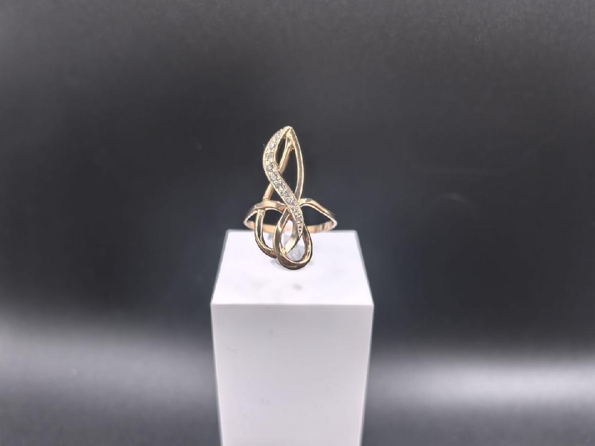 КОЛКМИ585 КОЛЬЦО С КАМНЯМИ (Au 585)