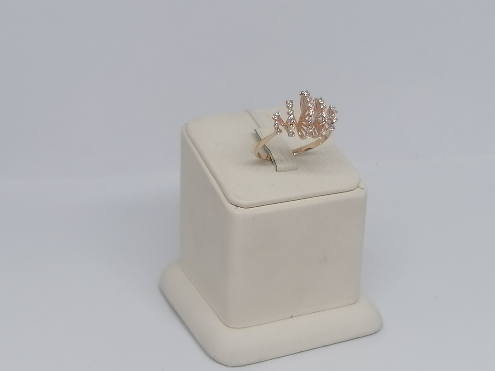 КОЛКМИ585 КОЛЬЦО С КАМНЯМИ (Au 585)