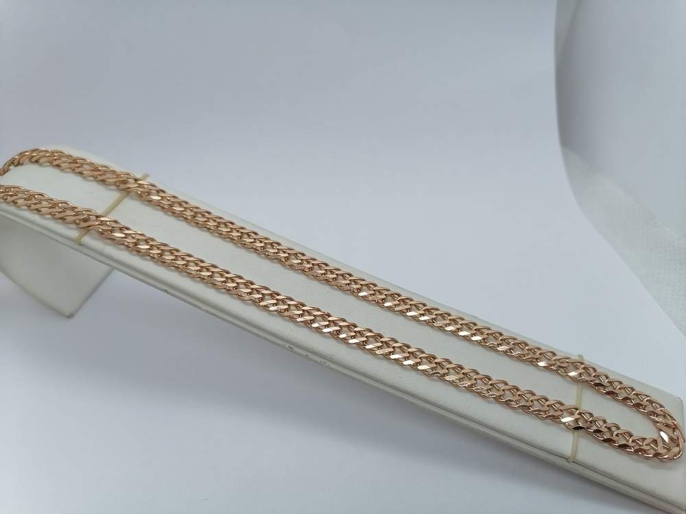 ЦЛР2585 ЦЕПЬ ПОЛНОВЕСНАЯ Ромб двойной (Au 585)