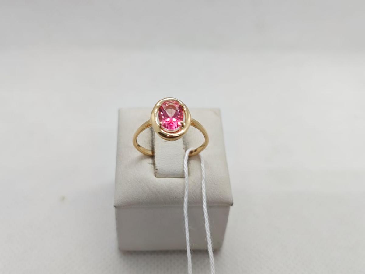 КОЛЬЦО С КАМНЕМ (Au 585)