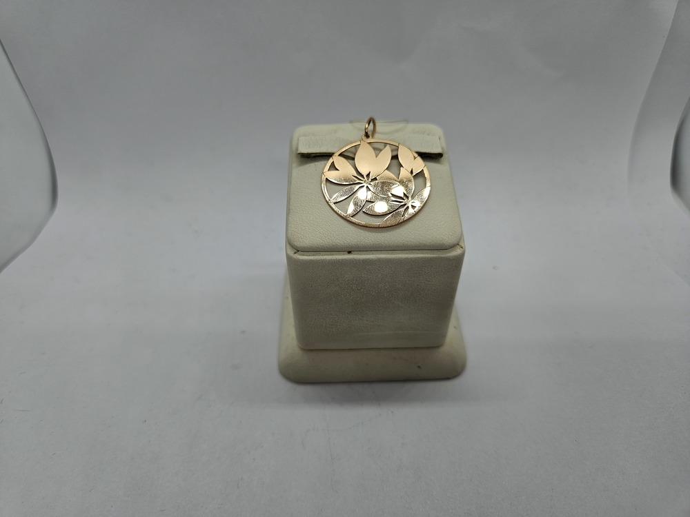 036459 ПОДВЕСКА БЕЗ КАМНЯ (Au 585)