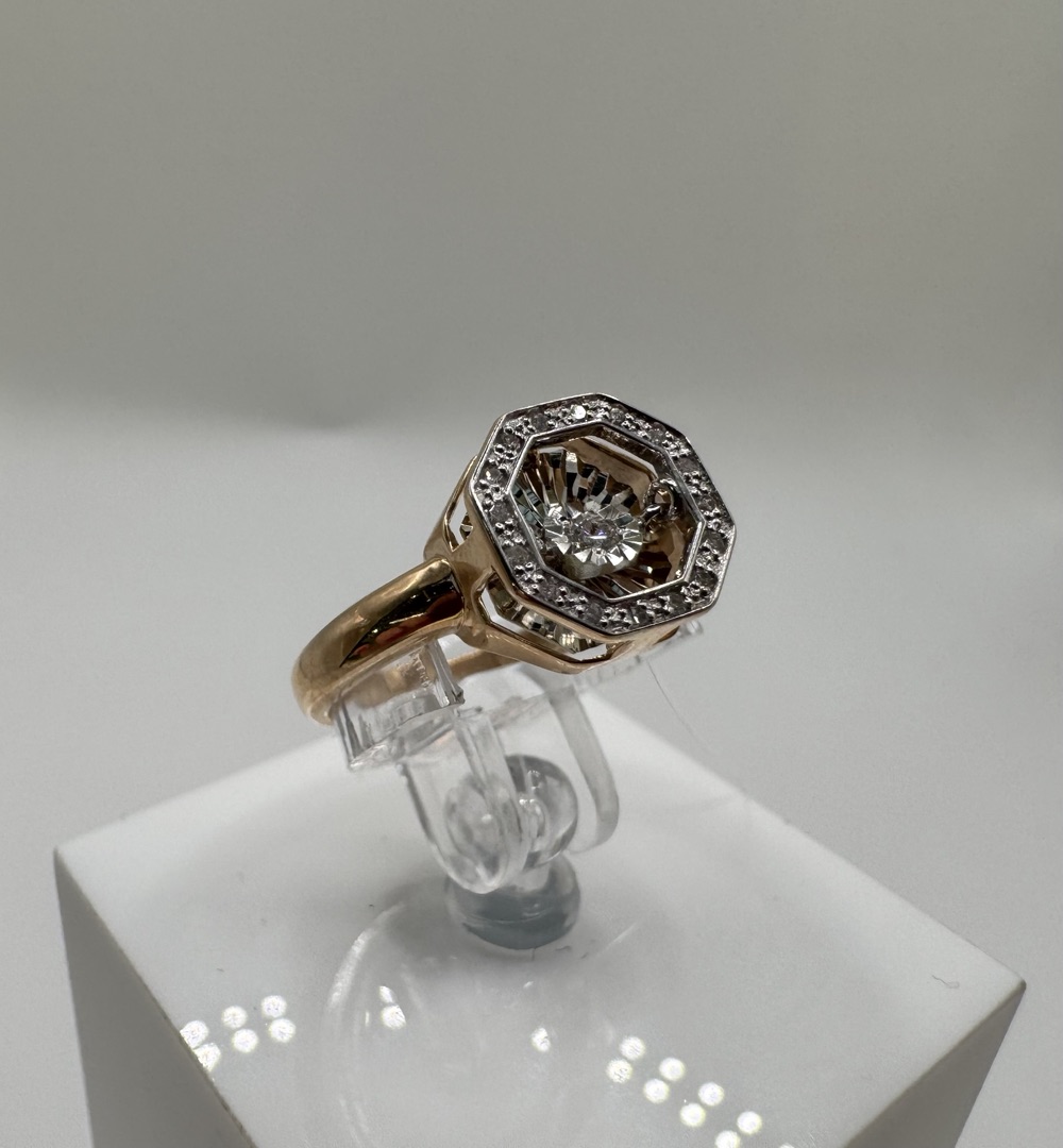 КОЛЬЦО БРИЛЛИАНТ (Au 585)