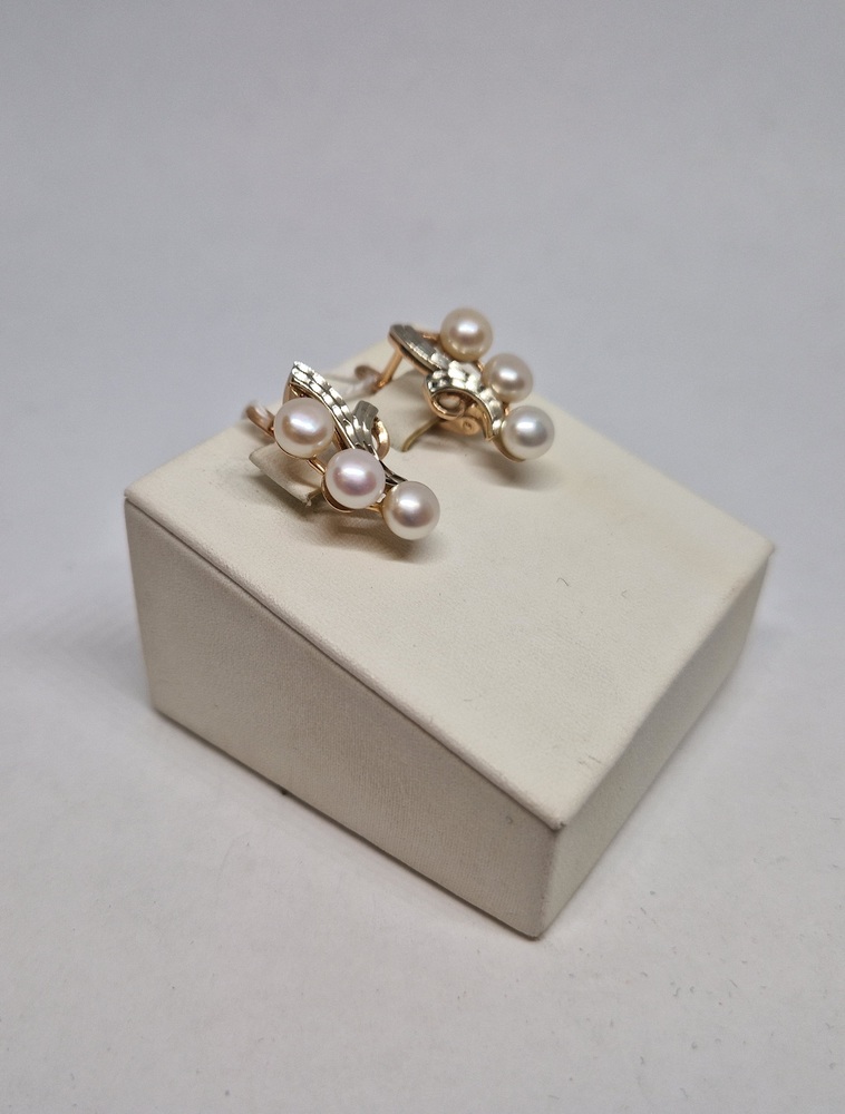 СЕРЬГИ С КАМНЯМИ (Au 585)