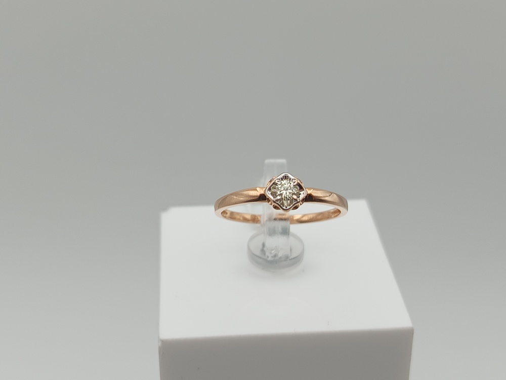 КОЛЬЦО БРИЛЛИАНТ Au 585