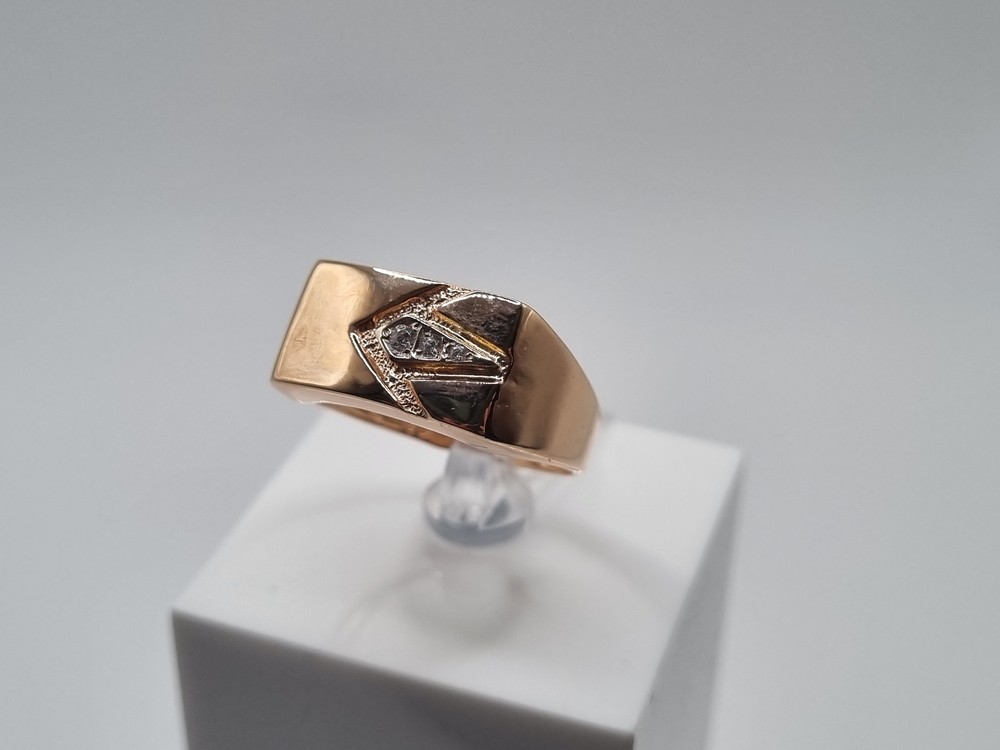 ПЕЧКМИ585 ПЕЧАТКА С КАМНЯМИ (Au 585)