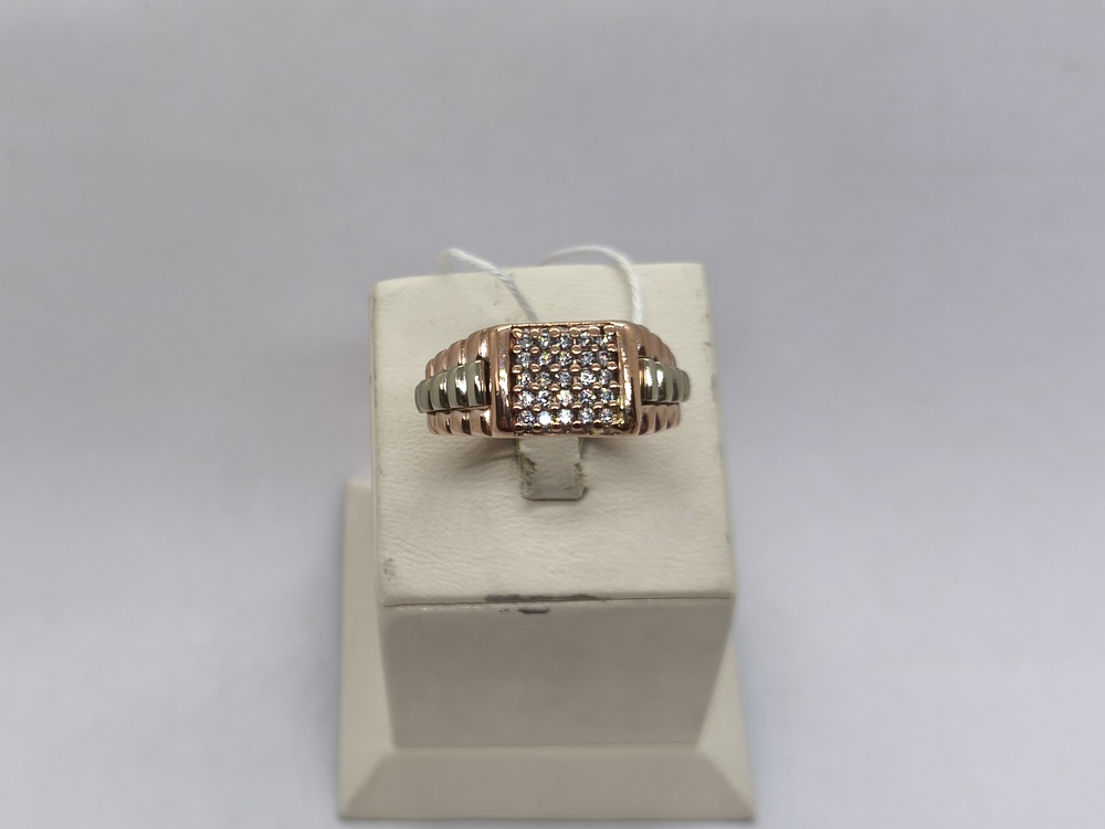 ПЕЧКМИ585 ПЕЧАТКА С КАМНЯМИ (Au 585)