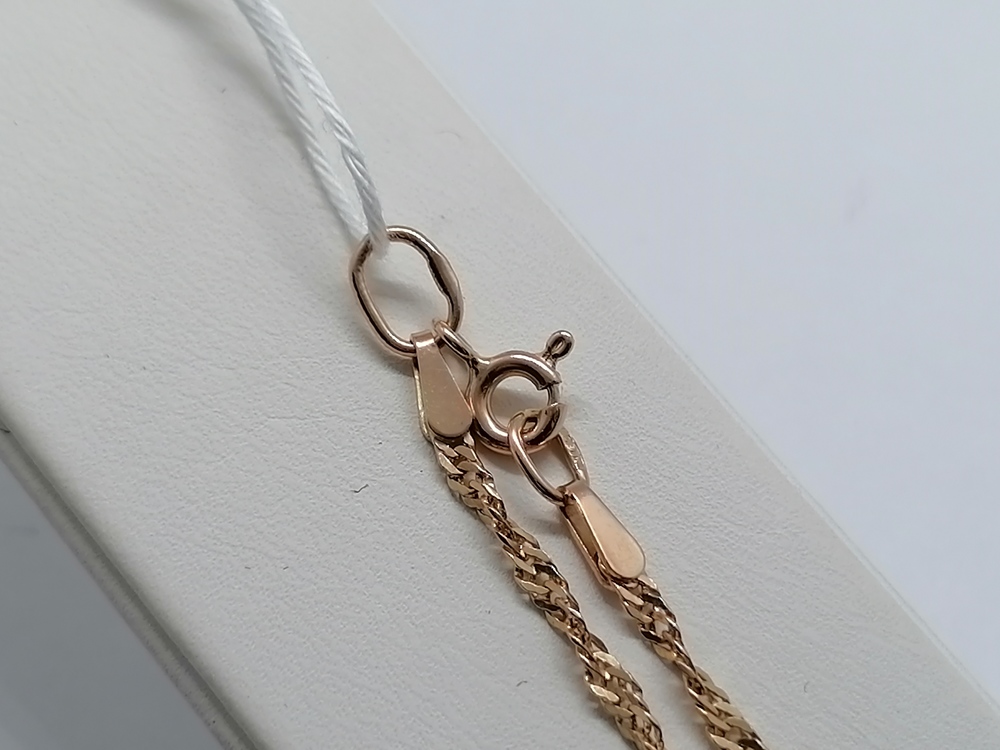 ЦЛСИ585 ЦЕПЬ ПОЛНОВЕСНАЯ Сингапур (Au 585)