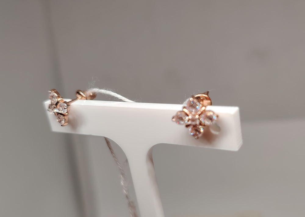 СПУС585 СЕРЬГИ ПУСЕТЫ (Au 585)