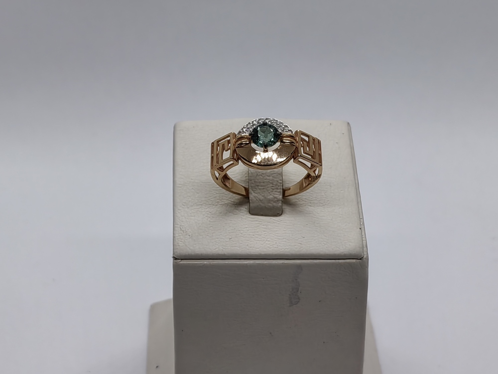 КОЛКМИ585 КОЛЬЦО С КАМНЯМИ (Au 585)