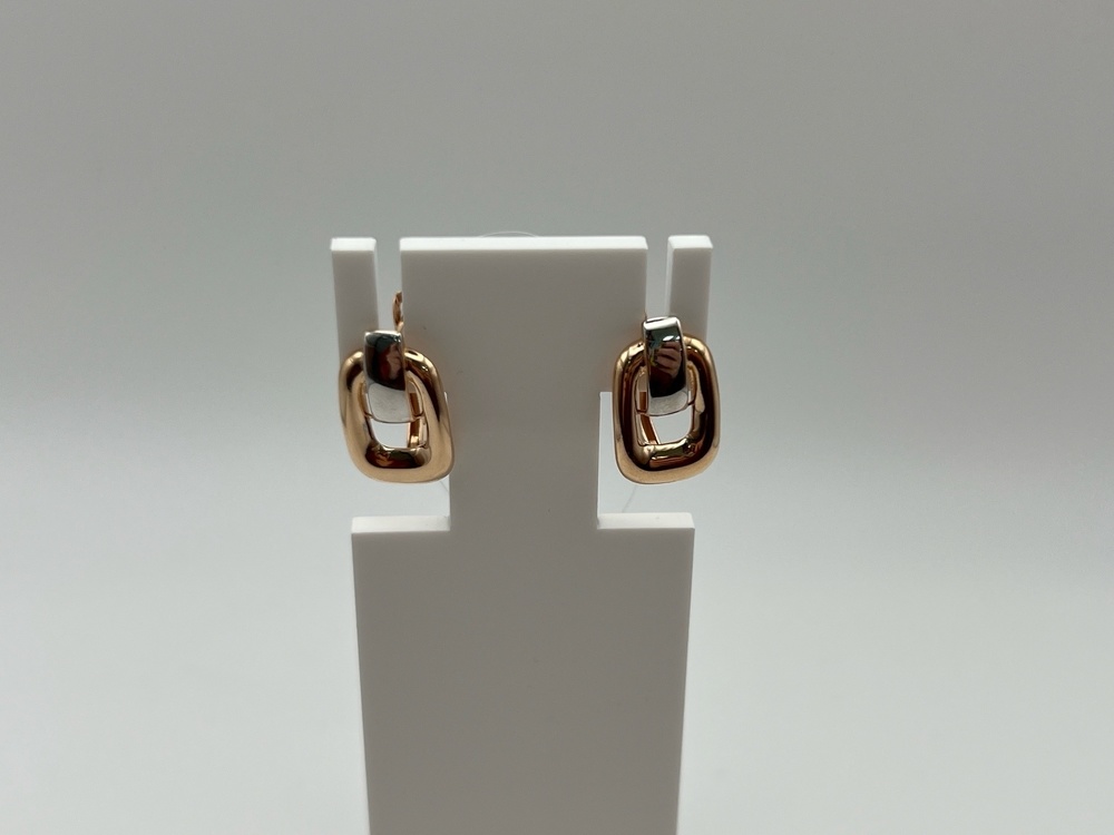 СЕРЬГИ БЕЗ КАМНЯ (Au 585)