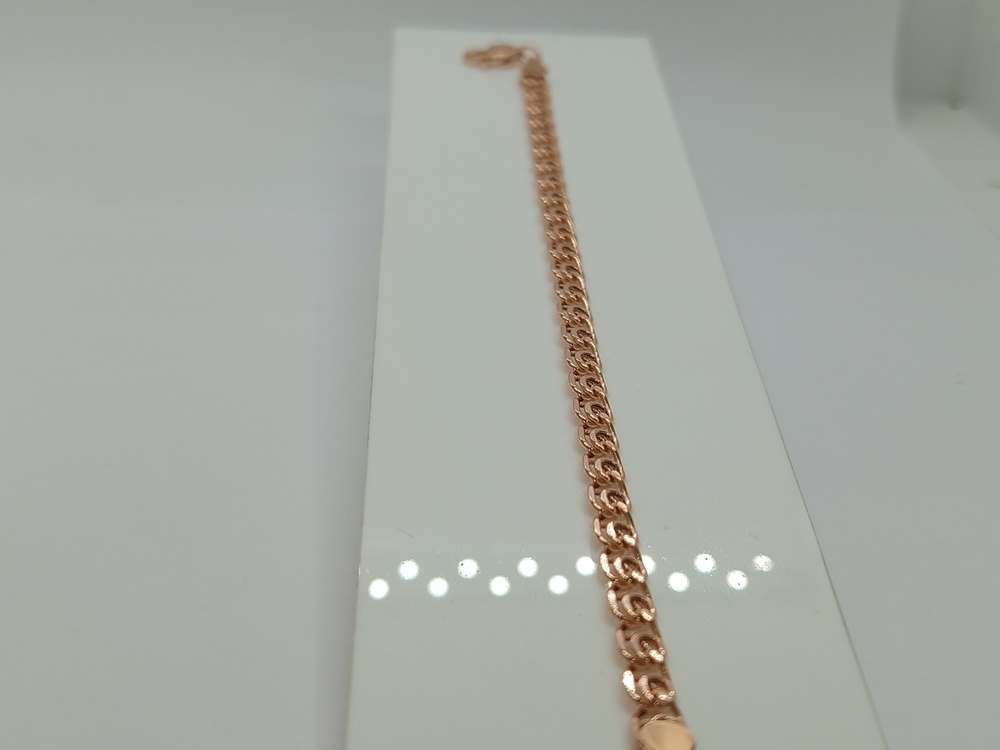 БРАСЛЕТ ПУСТОТЕЛЫЙ Лав (Au 585)