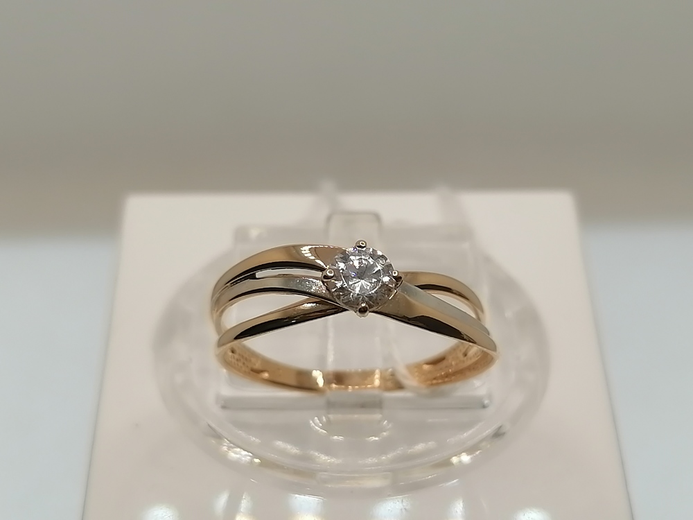 КОЛЬЦО С КАМНЕМ (Au 585)