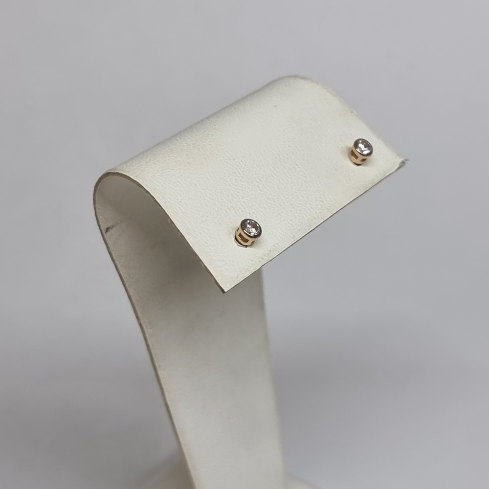 02-8561 СЕРЬГИ ПУСЕТЫ (Au 585)