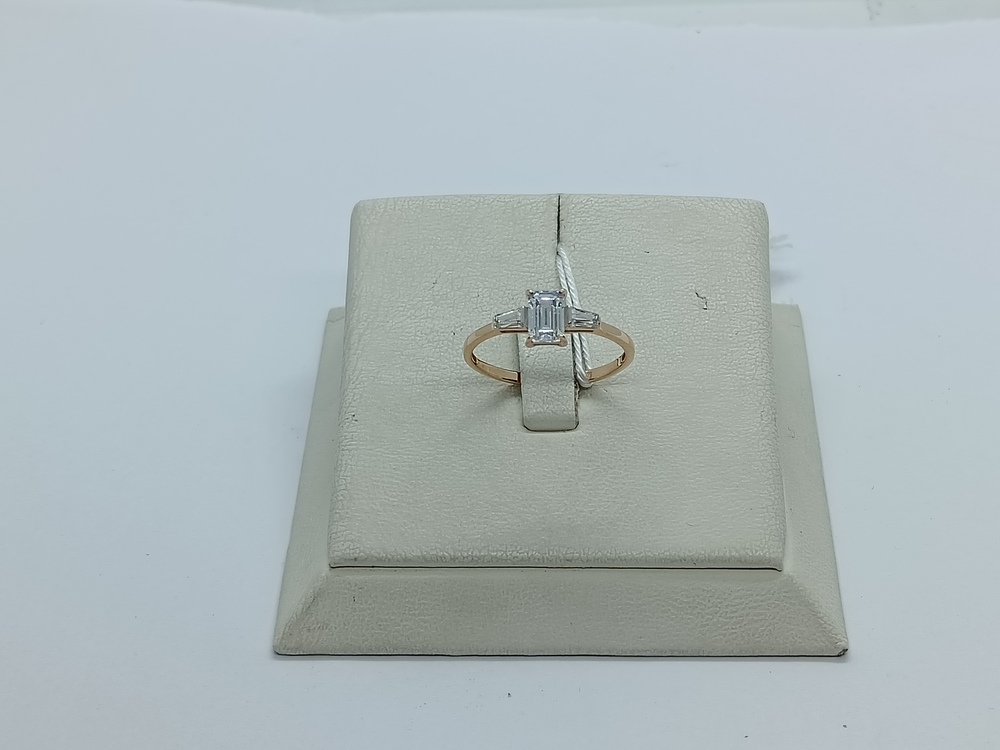 КОЛКМИ585 КОЛЬЦО С КАМНЯМИ (Au 585)