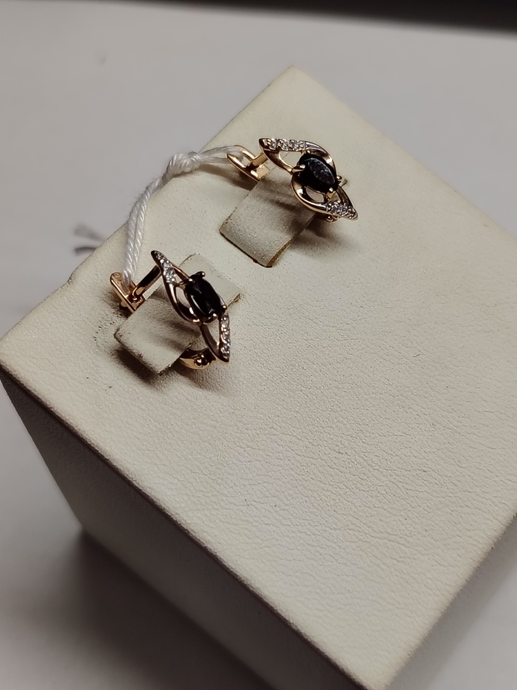 СЕРЬГИ С КАМНЯМИ (Au 585)