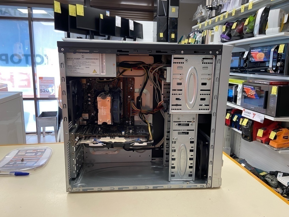 Системный блок Deepcool; Core i5-6600, Radeon RX 570, 16 Гб, 120 Гб, Нет