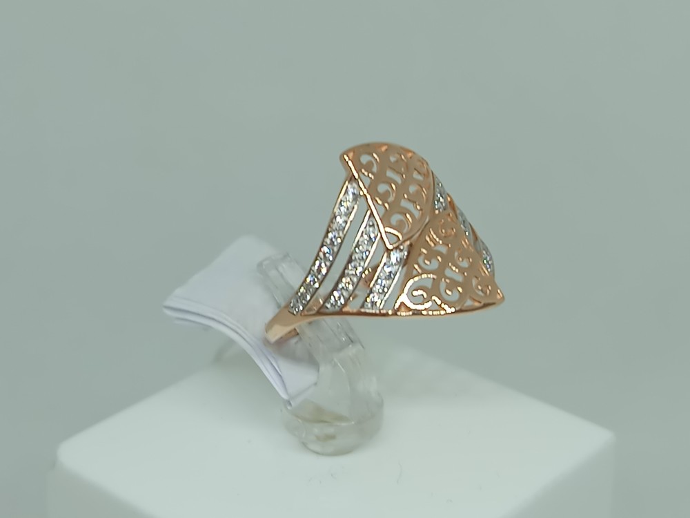 КОЛКМИ585 КОЛЬЦО С КАМНЯМИ (Au 585)