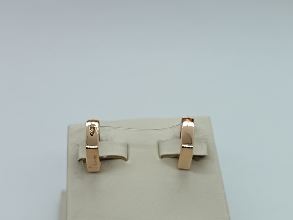 СЕРЬГИ БЕЗ КАМНЯ (Au 585)