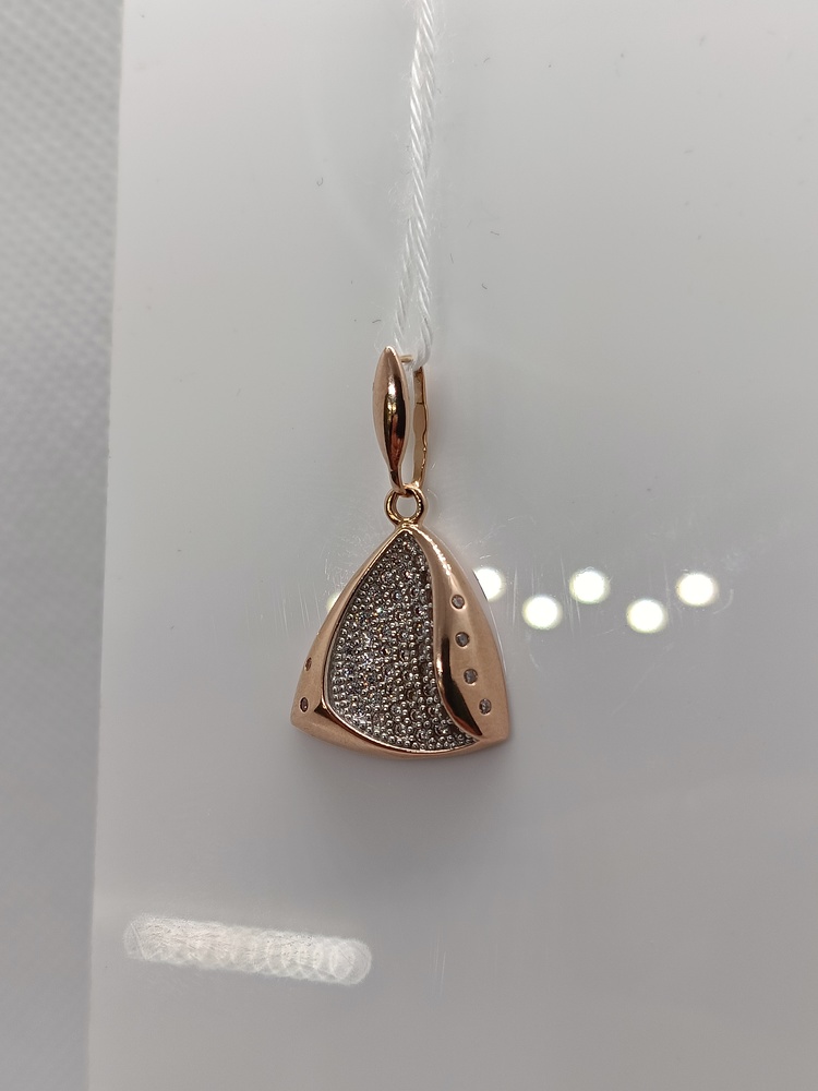 ПОДКМИ585 ПОДВЕСКА С КАМНЯМИ (Au 585)