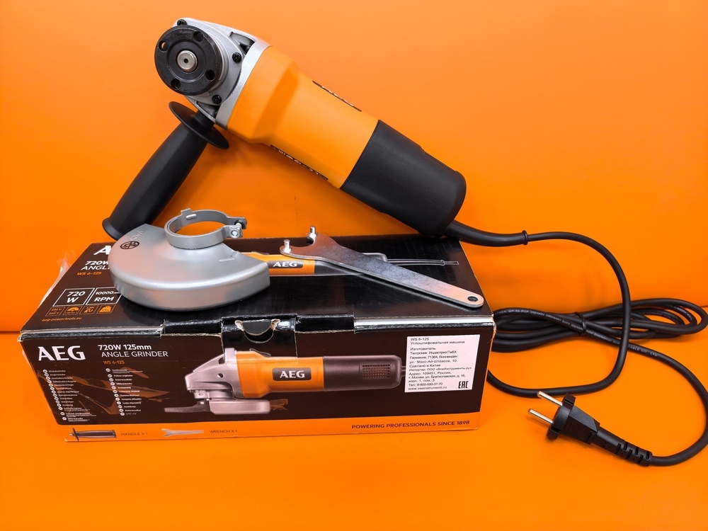 Угловая шлифмашина AEG WS 6-125
