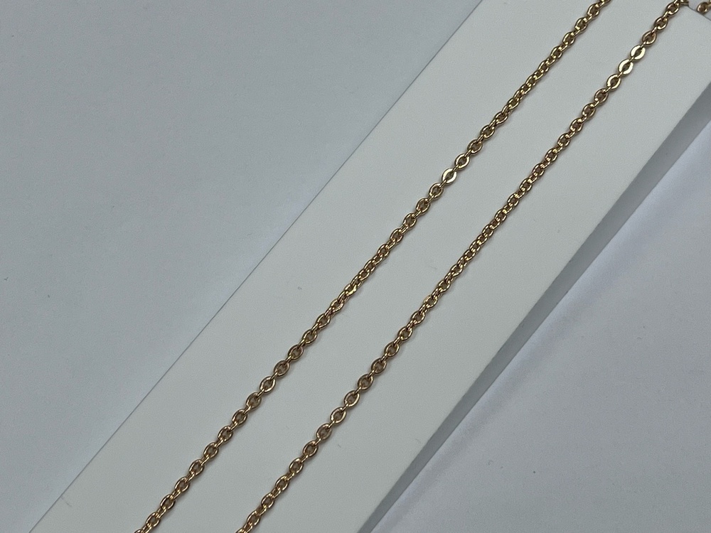 8080201П-55 ЦЕПЬ ПУСТОТЕЛАЯ Якорное (Au 585)