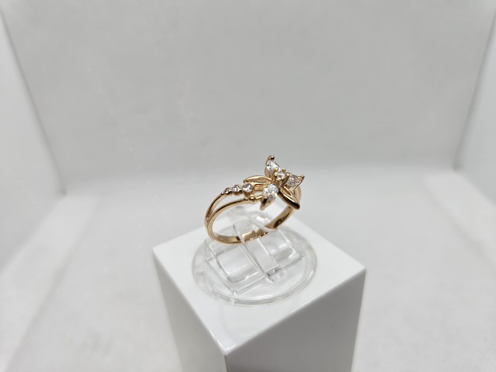 КОЛКМИ585 КОЛЬЦО С КАМНЯМИ (Au 585)