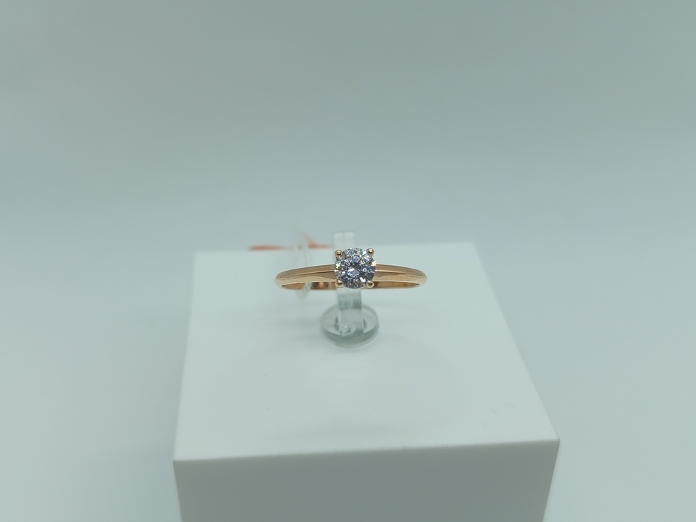 КОЛЬЦО С КАМНЕМ (Au 585)