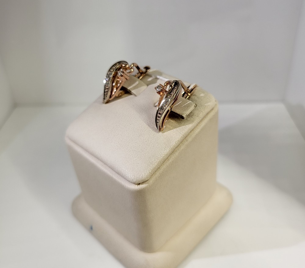 СЕРЬГИ БРИЛЛИАНТ (Au 585)