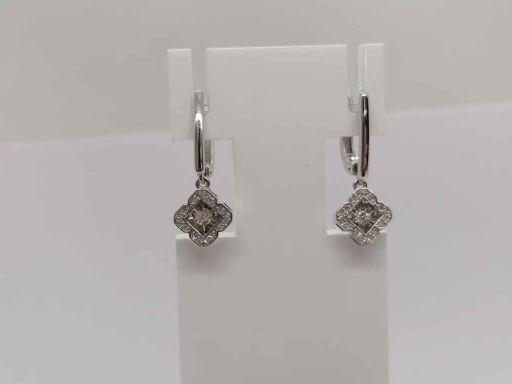 СЕРЬГИ БРИЛЛИАНТ (Au 585)