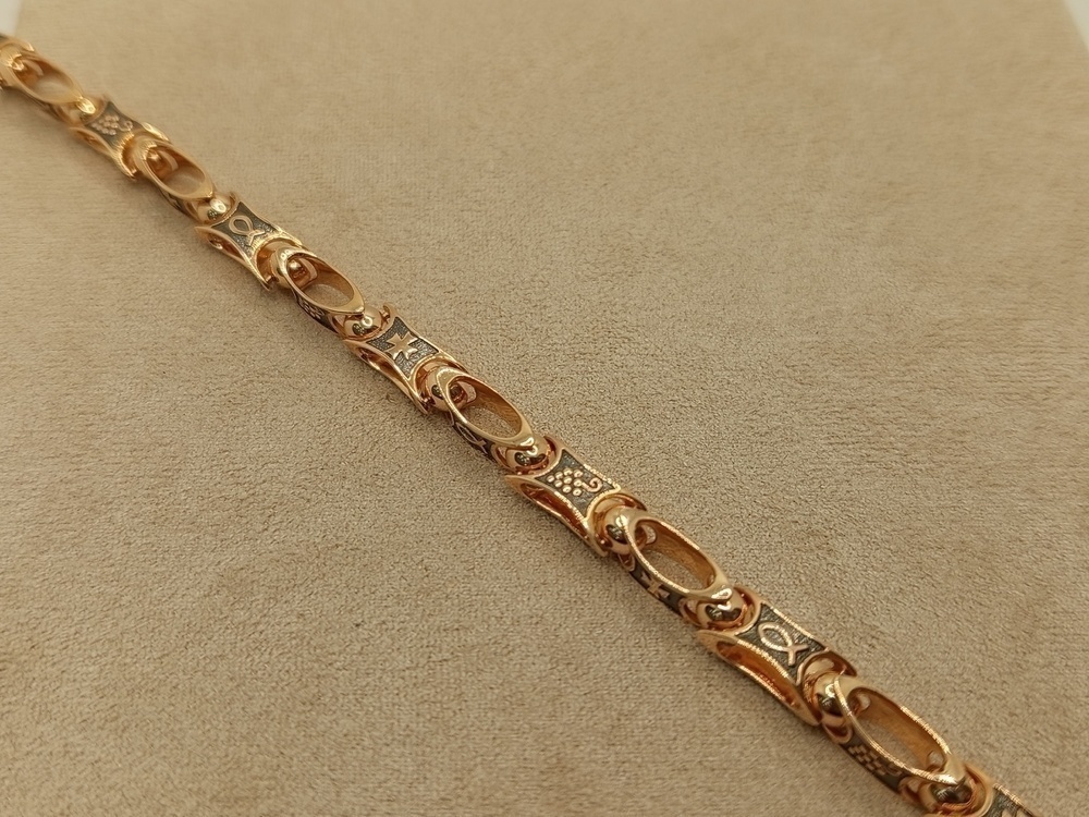 БРАСЛЕТ ФАНТАЗИЯ без камня (Au 585)