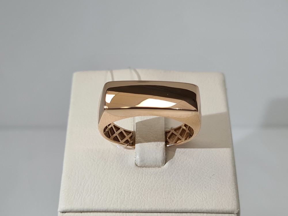 900601-1000 КОЛЬЦО ПЕЧАТКА без камня (Au 585)