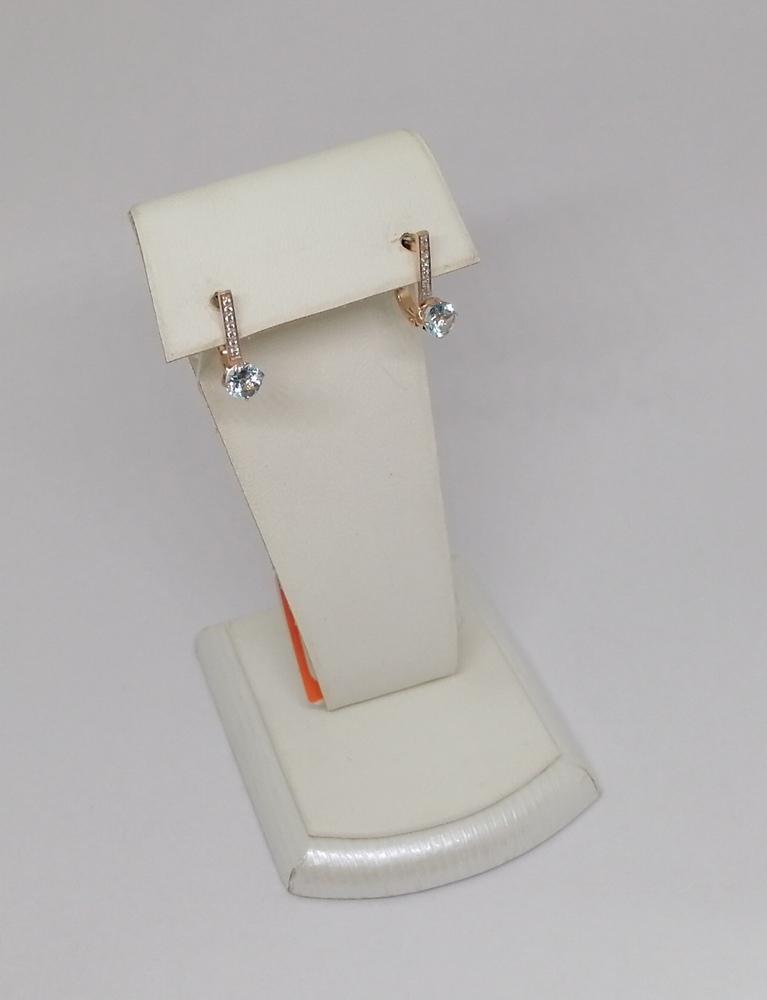 СЕРЬГИ С КАМНЯМИ (Au 585)