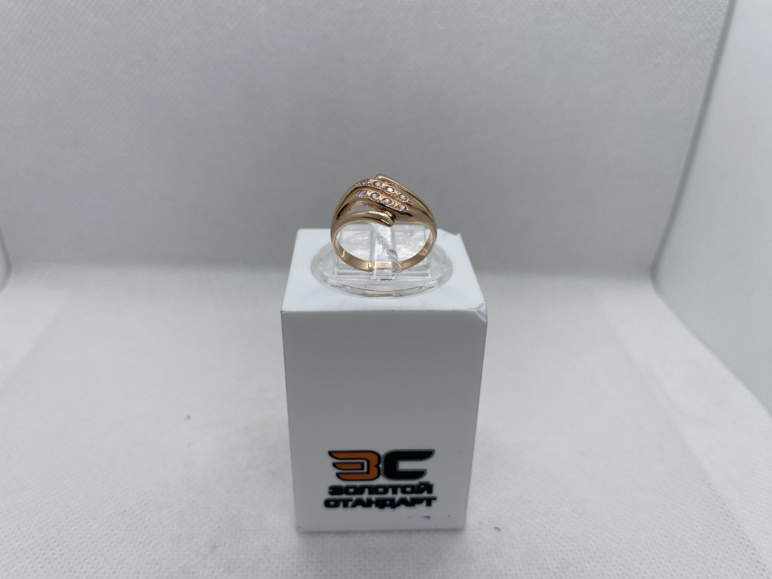 КОЛКМИ585 КОЛЬЦО С КАМНЯМИ (Au 585)