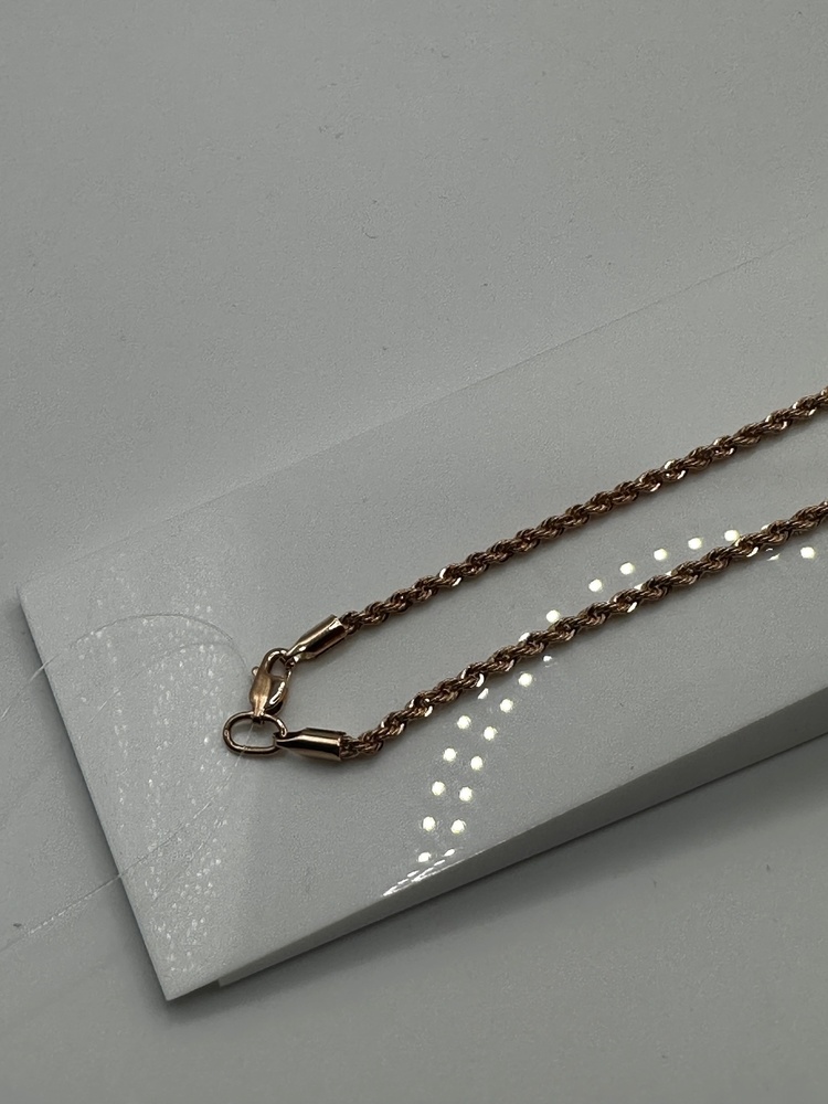 ЦЕПЬ ПУСТОТЕЛАЯ Веревка (Au 585)