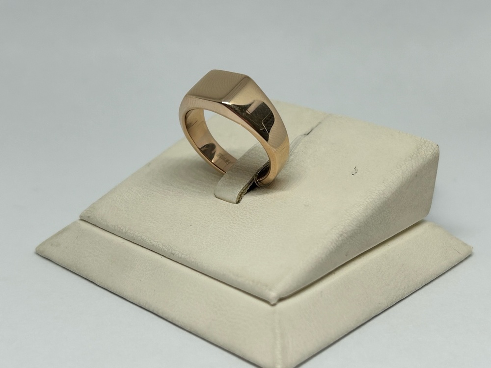 01-0061 КОЛЬЦО ПЕЧАТКА без камня (Au 585)