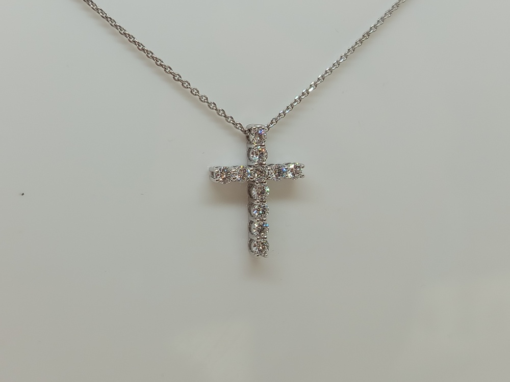 КОЛЬЕ БРИЛЛИАНТ (Au 585)