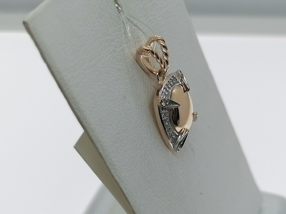 04-53-0827-00 ПОДВЕСКА С КАМНЯМИ (Au 585)