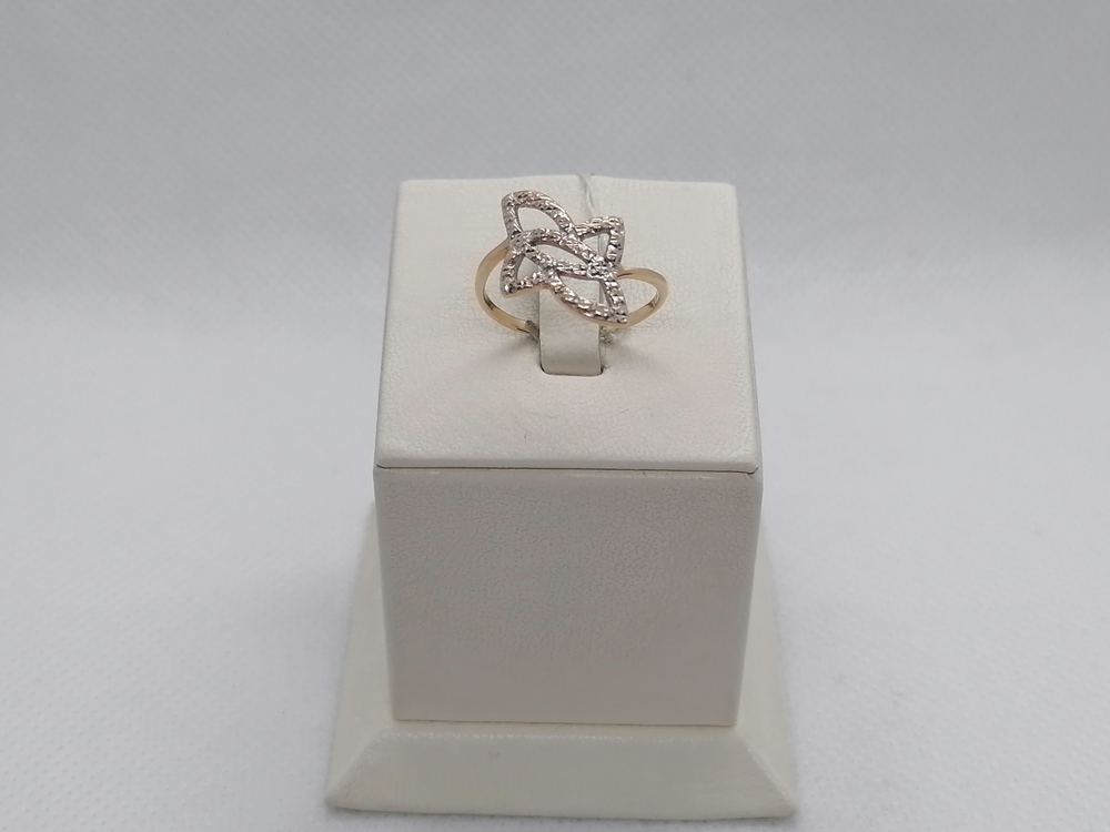 КОЛКМИ585 КОЛЬЦО С КАМНЯМИ (Au 585)